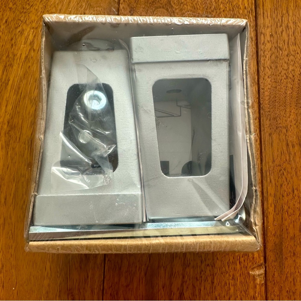 IKEA Besta Furniture Legs 501.341.82 Silver Grey 4” Set of 2 Sealed